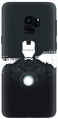 Stylizedd Samsung Galaxy S9 Slim Snap Case Cover Matte Finish - Iron Man Beam - Grey