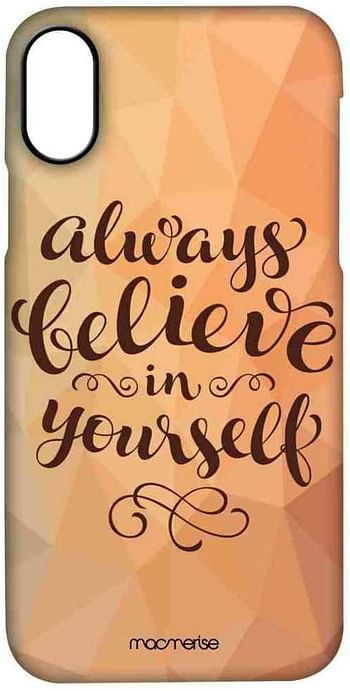 Macmerise Believe In Yourself Pro Case For Iphone Xr | Multi Color | One size.