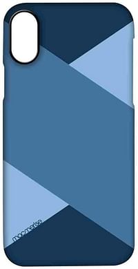 Macmerise Blue Stripes Pro Case For Iphone Xs - Multi Color