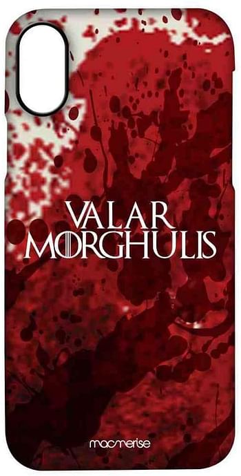 Macmerise Valar Morghulis Pro Case for iPhone XS Max | Multi Color | One size.