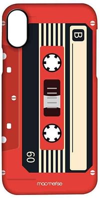 Macmerise Casette Red Pro Case For Iphone X - Multi Color/One Size