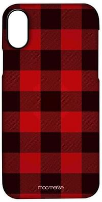 Macmerise Checkmate Red Pro Case for iPhone XS Max - Multi Color