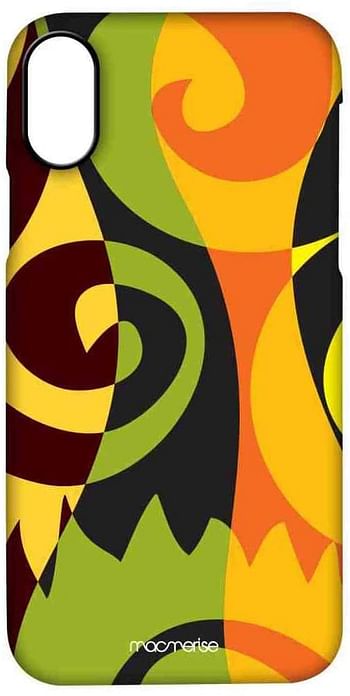 Macmerise Rasta Patterns Pro Case For Iphone Xs - Multi Color/One Size