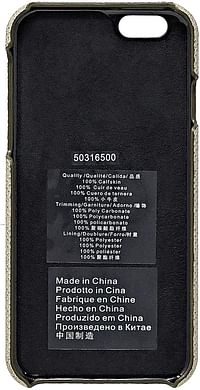 حامل هاتف ابل ايفون 6 من هيوغو بوس - بيج متوسط,    متعدد الالوان