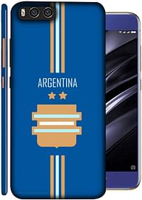 ColorKing Xiaomi Mi A1 Football Blue Case shell cover - FifaLargentina 01/Multicolor/One Size