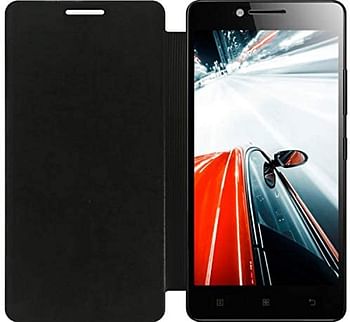 MYCANDY Lenovo A6000 Flip Case - Black/One Size	Title