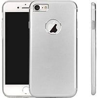 MYCANDY Apple Iphone 7 Titanium Back Case - Silver/One Size
