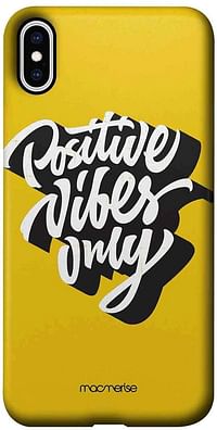 Macmerise IPCIXMPMI1584 Positive Vibes only - Pro Case for iPhone XS Max - متعدد الألوان (عبوة من 1)