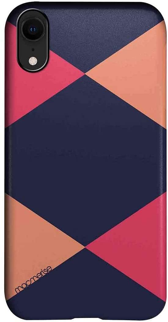 Macmerise IPCIXRPMI0432 Criss Cross Blupink - Pro Case for iPhone XR - Multicolor (Pack of1)