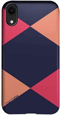 Macmerise IPCIXRPMI0432 Criss Cross Blupink - Pro Case for iPhone XR - Multicolor (Pack of1)