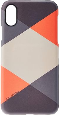 Macmerise IPCIXSPMI0434 Criss Cross Coral - Pro Case for iPhone XS - Multicolor (Pack of1)