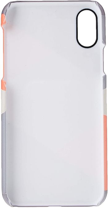 Macmerise IPCIXSPMI0434 Criss Cross Coral - Pro Case for iPhone XS - Multicolor (Pack of1)