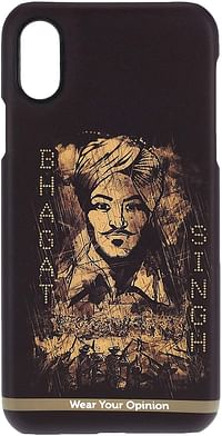 Macmerise IPCIXSPWY0236 Bhagat Singh series - Pro Case for iPhone XS - Multicolor (Pack of1)