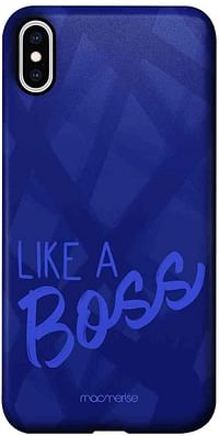 Macmerise IPCIXMPMI1114 Like A Boss Blue - Pro Case for iPhone XS Max - Multicolor (Pack of1)