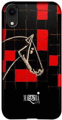 Macmerise IPCIXRPMS1296 Masaba Red Checkered Horse - Pro Case for iPhone XR - Multicolor (Pack of1)