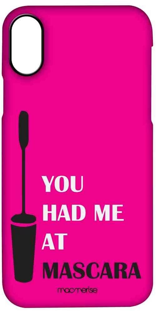 Macmerise IPCIPXPMI2328 You had me at Mascara - Pro Case for iPhone X - Multicolor (Pack of1)