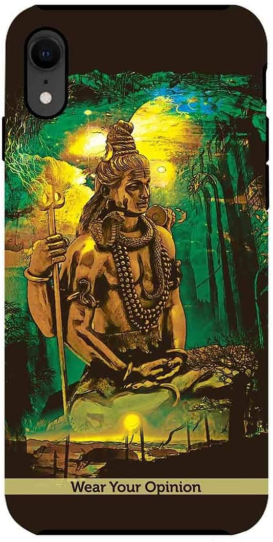 Macmerise IPCIXRTWY1136 Lord Shiva - Tough Case for iPhone XR - Multicolor (Pack of1)