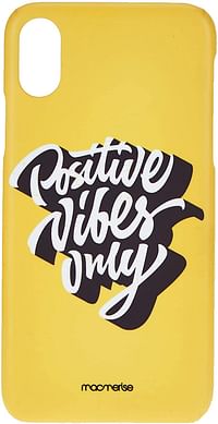 Macmerise IPCIXSPMI1584 Positive Vibes only - Pro Case for iPhone XS - Multicolor (Pack of1)