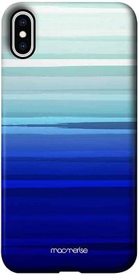 Macmerise IPCIXMPMI0256 Blue Brush Strokes - Pro Case for iPhone XS Max - Multicolor (Pack of1) - One size.