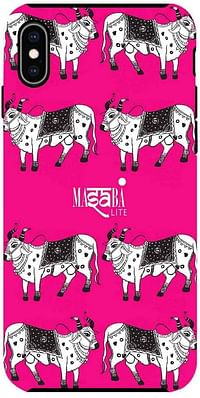 Macmerise IPCIXMTMS1226 Masaba Cow Print - Tough Case for iPhone XS Max - Multicolor (Pack of1)