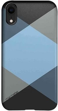 Macmerise IPCIXRPMI0430 Criss Cross Blugrey - Pro Case for iPhone XR - Multicolor (Pack of1)