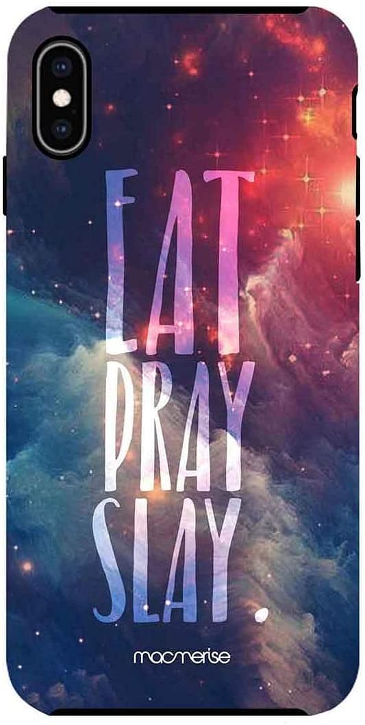 Macmerise IPCIXMTMI0536 Eat Pray Slay - Tough Case for iPhone XS Max - Multicolor (Pack of1)