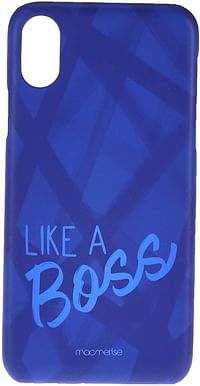 Macmerise IPCIXSPMI1114 Like A Boss Blue - Pro Case for iPhone XS - Multicolor (Pack of1)