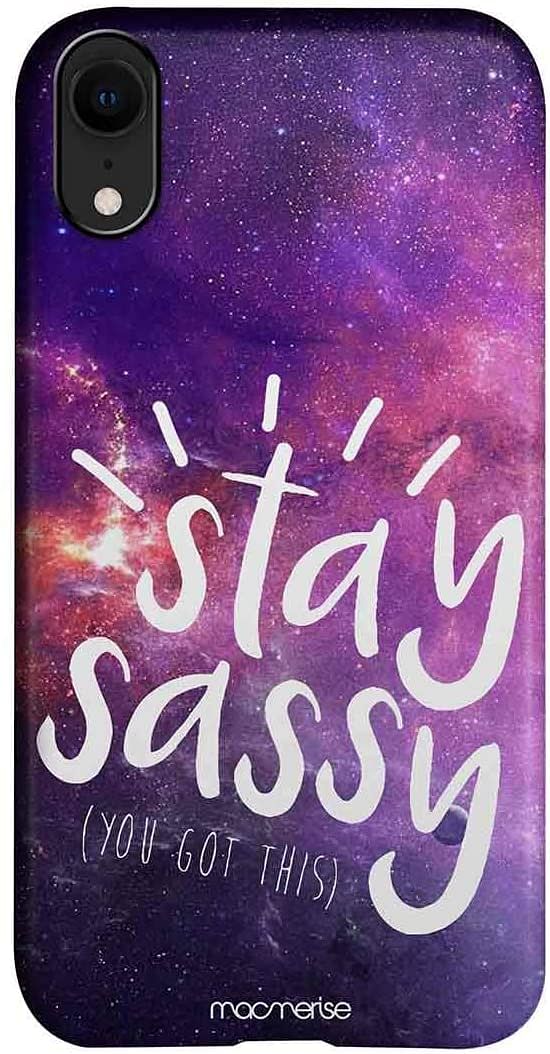 Macmerise IPCIXRPMI1842 Stay Sassy - Pro Case for iPhone XR - Multicolor (Pack of1)