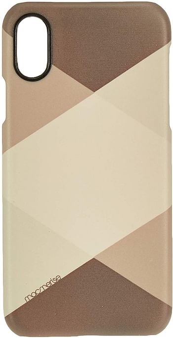 Macmerise IPCIXSPMI0436 Criss Cross Grey - Pro Case for iPhone XS - Multicolor (Pack of1) - One size.