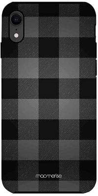 Macmerise IPCIXRTMI0344 Checkmate Black - Tough Case for iPhone XR - Multicolor (Pack of1)