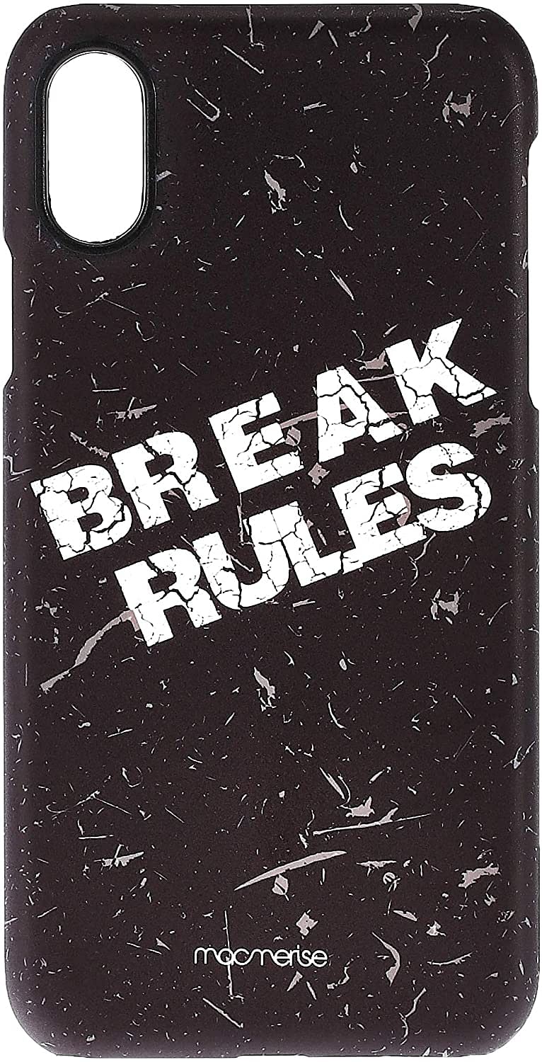 Macmerise IPCIXSPMI0272 Break Rules - Pro Case for iPhone XS - Multicolor (Pack of1)