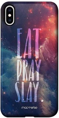 Macmerise IPCIXMPMI0536 Eat Pray Slay - Pro Case for iPhone XS Max - Multicolor (Pack of1)