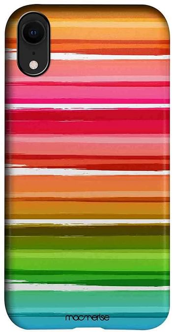 Macmerise IPCIXRPMI0402 Colourful Brush Strokes - Pro Case for iPhone XR - Multicolor (Pack of1)/One Size