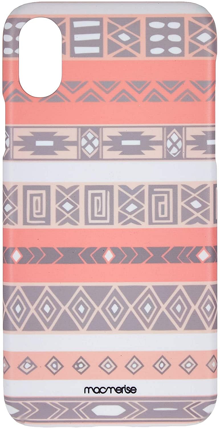 Macmerise IPCIXSPMI1538 Peach Aztec - Pro Case for iPhone XS - Multicolor