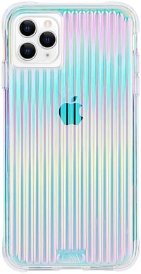 Case-Mate - Premium Case for iPhone 11 Pro,5.8-inch - 10FT Drop Protection, Sleek, Stylish and Pocket Friendly - Tough Groove Iridescent