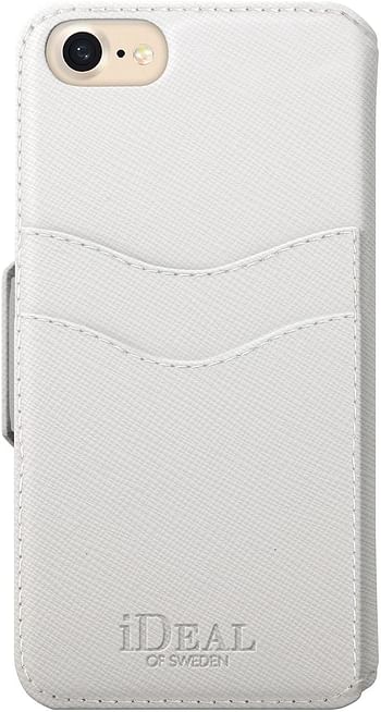 Ideal Of Sweden Fashion Wallet Case for Apple Iphone 7, White