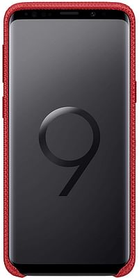 غطاء واق بعرض ضوء ليد لجهاز اس8 بلس من سامسونج, S9 Plus, احمر