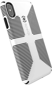 Speck Products CandyShell Grip iPhone XS Max Case, White/Black