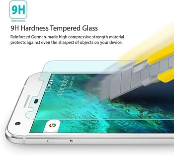 Rearth 0.33 mm Invisible Defender 9H Glass Screen Protector for Google Pixel XL/Clear/One Size