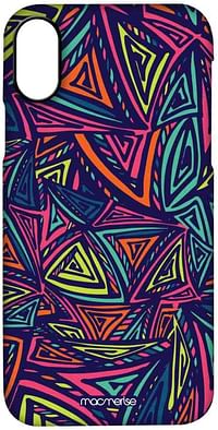 Macmerise IPCIPXPMI1440 Neon Angles - Pro Case for iPhone X - Multicolor (Pack of1)