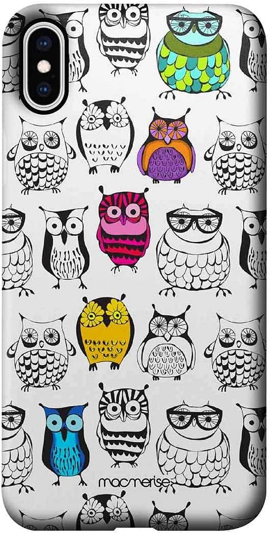 Macmerise IPCIXMPMI1466 Owl Art - Pro Case for iPhone XS Max - متعدد الألوان (عبوة من 1)