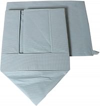 KUBER INDUSTRIES Non-Woven Shirt Stacker Wardrobe Organizer (Grey), 40x25x24 CM