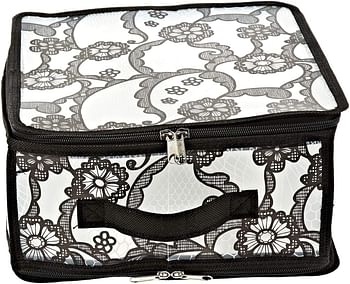 Accessories Organizer, Black & White - H 30 cm x W 28 cm x D 15 cm