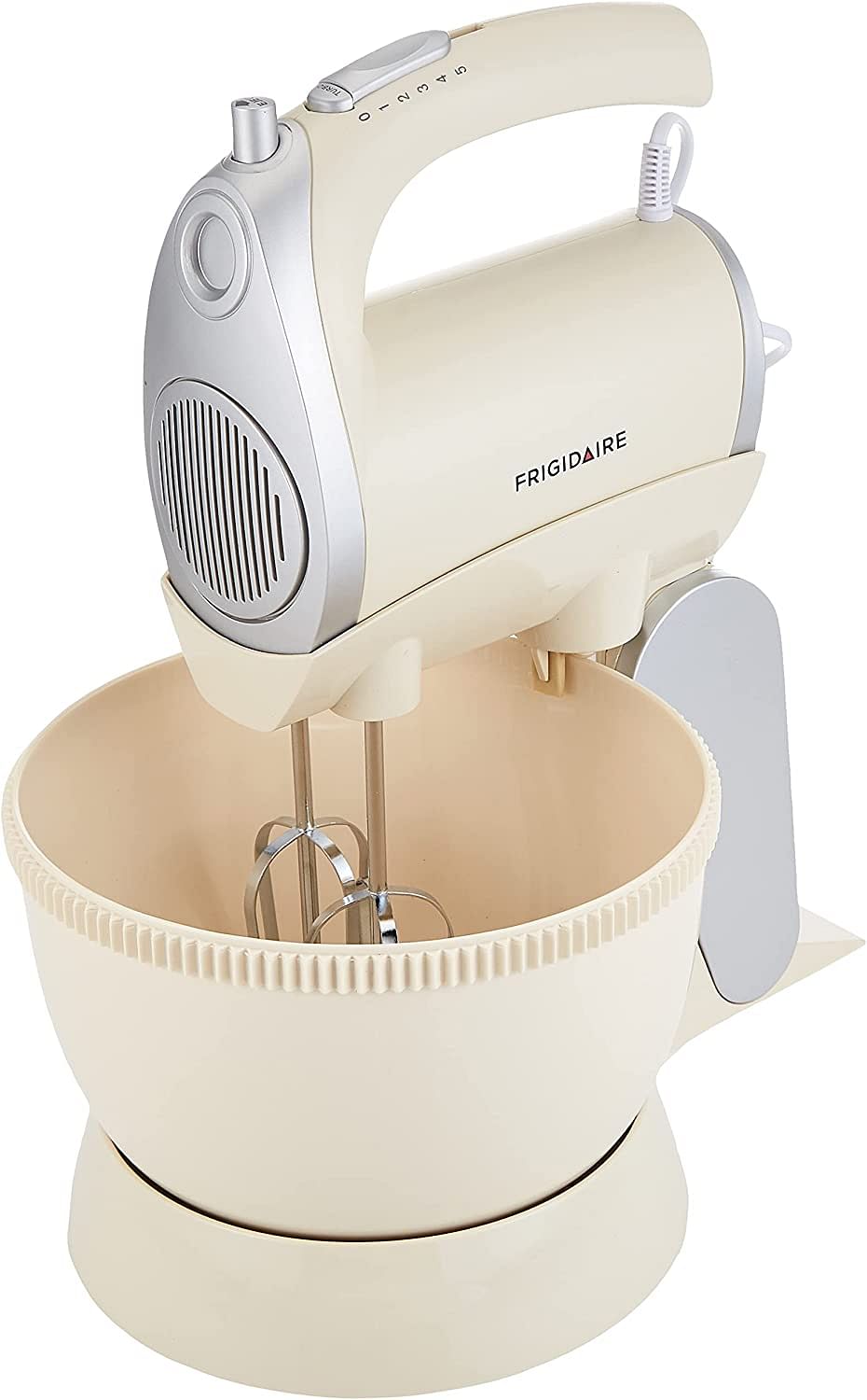 Frigidaire Hand Mixer with Rotating Bowl - FD5122 /Beige/One Size