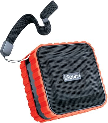 iSound DuraWaves Bluetooth Speaker, Red, ISOUND-5468