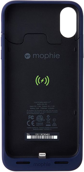 Mophie juice pack air apple IPX FG Blue /One Size