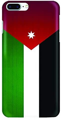 Stylizedd Apple Iphone 8 Plus Slim Snap Case Cover Matte Finish - Flag Of Jordan - Multi Color