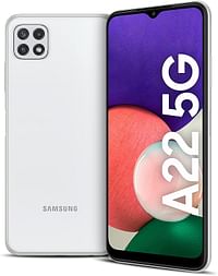 Samsung Galaxy A22 Smartphone 128GB, 6GB RAM 5G White