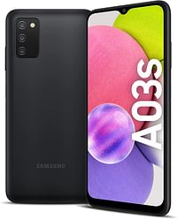 Samsung Galaxy A03s LTE Dual SIM Smartphone, 64GB Storage and 4GB RAM , Black
