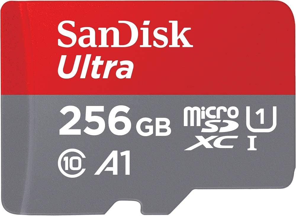 SanDisk 256GB Ultra® microSDXC 120MB/s A1 Class 10 UHS-I/Multicolor